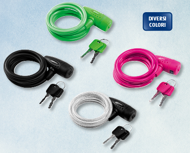 Lucchetto a spirale per bicicletta BIKEMATE(R)