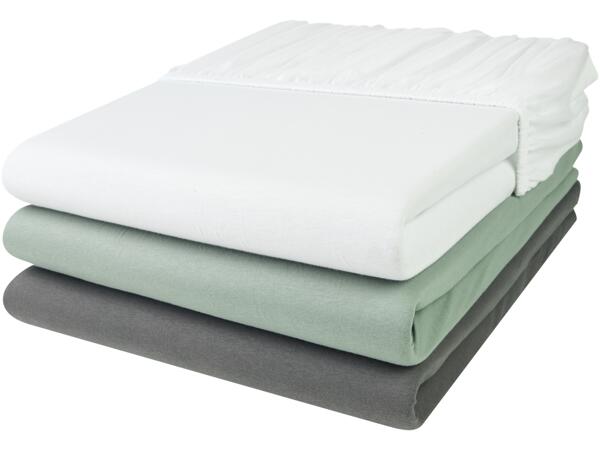 Jersey Fitted Bed Sheet Double Size