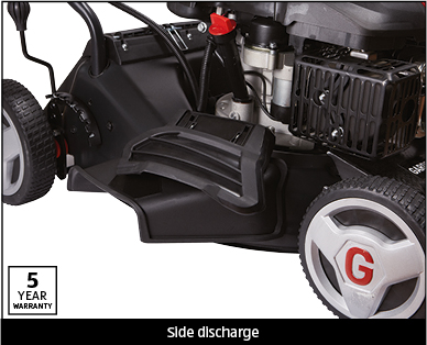 196cc 18" Electric Start 4-Stroke Petrol Lawn Mower