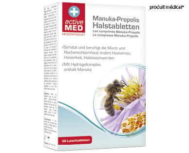 ACTIVE MED
PASTILLES À SUCER PROPOLIS