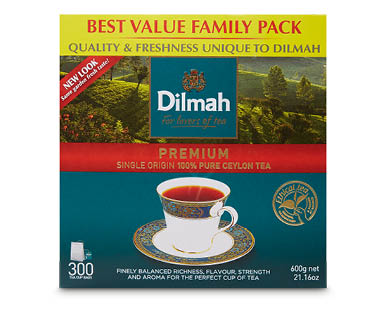Dilmah Ceylon Tea Bags 300pk/600g