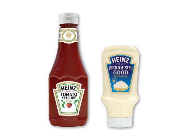 Heinz mayonnaise eller ketchup