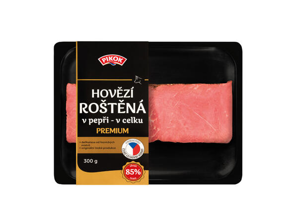 HOVĚZÍ ROŠTĚNÁ V PEPŘI