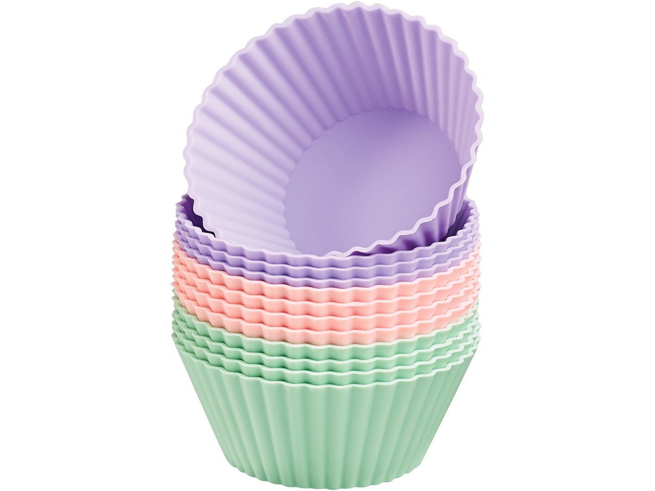 Set of Silicone Cake Holders, 6 or 12 pieces