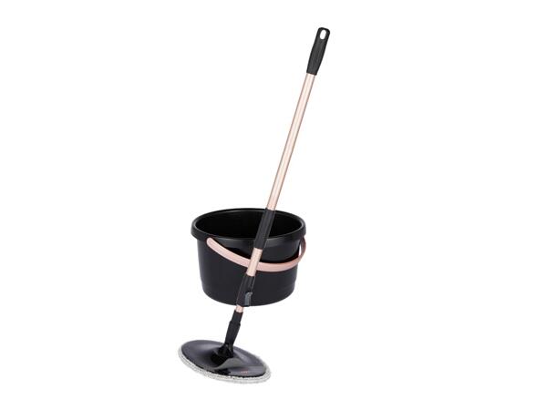 Tower Spin Mop with Angled Head