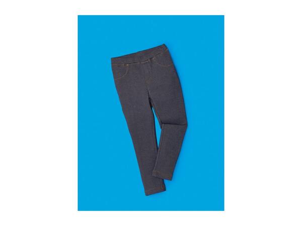 Lupilu Kids' Dark Blue Thermal Jeggings