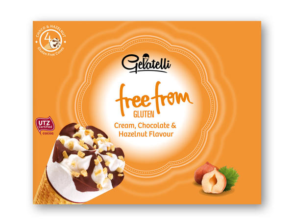GELATELLI Glutenfri isvafler