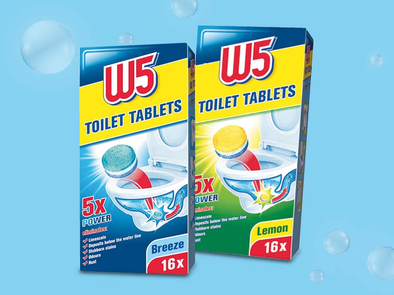 Pastilles nettoyantes pour WC