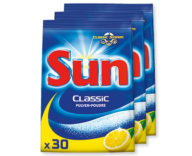 Produit pour lave-vaisselle en poudre SUN