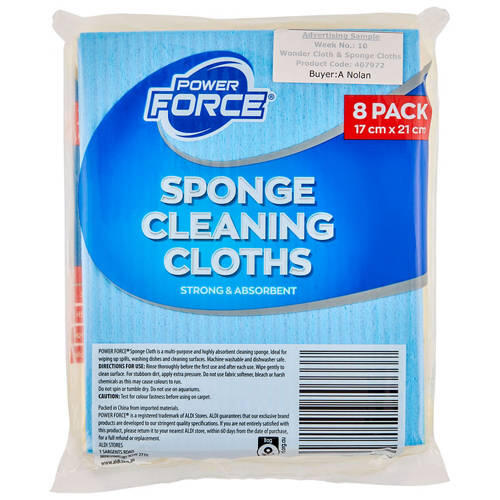 Wonder Cloth and Sponge Assortment