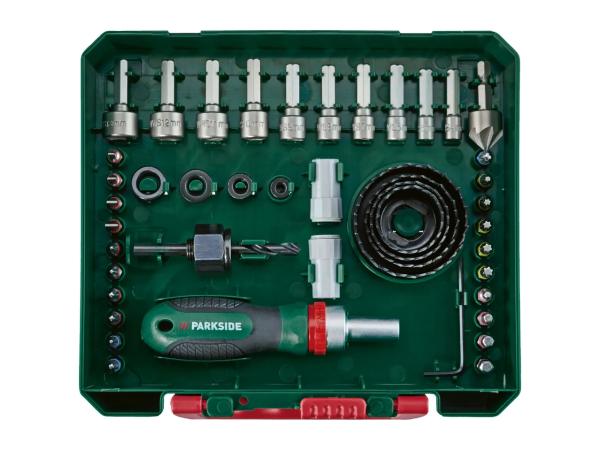 Parkside Mixed Bit Set - 204 Pieces