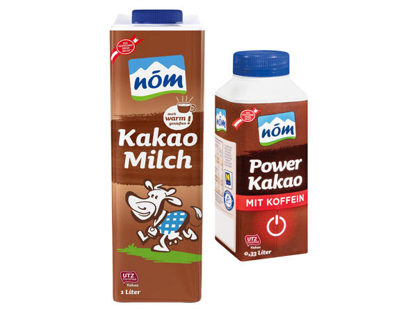 NÖM Kakao-Milch oder Power Kakao