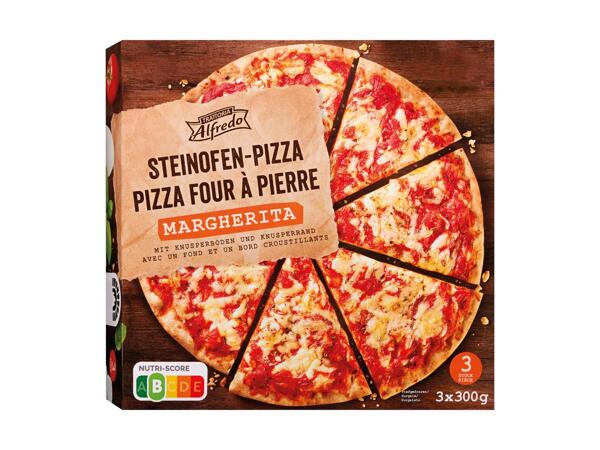 Pizza Margherita cuite au four à pierre (valable uniquement en Suisse romande)