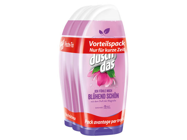 DUSCHDAS Duschbad Vorteilspack Trio
