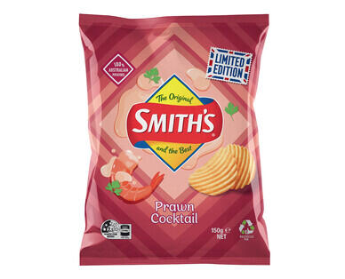 Smith's Crinkle Cut Prawn Cocktail 150g