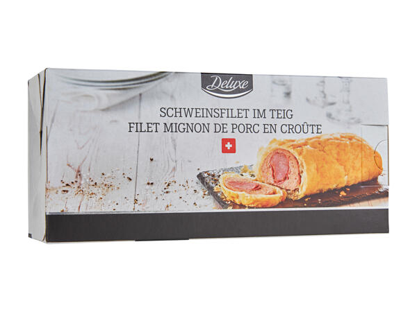 Filet mignon de porc en croûte