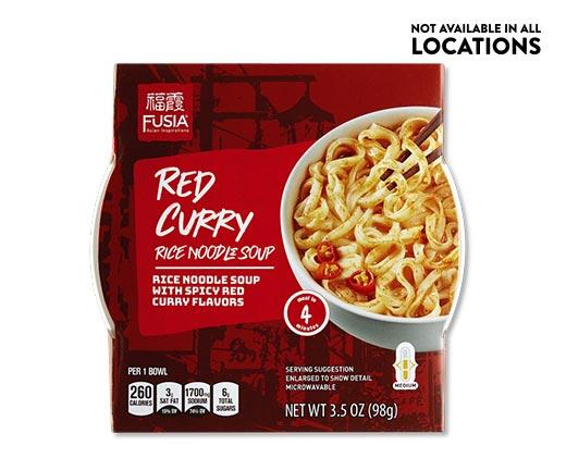 Fusia 
 Curry Rice Noodle Soup Bowl Assorted Varieties