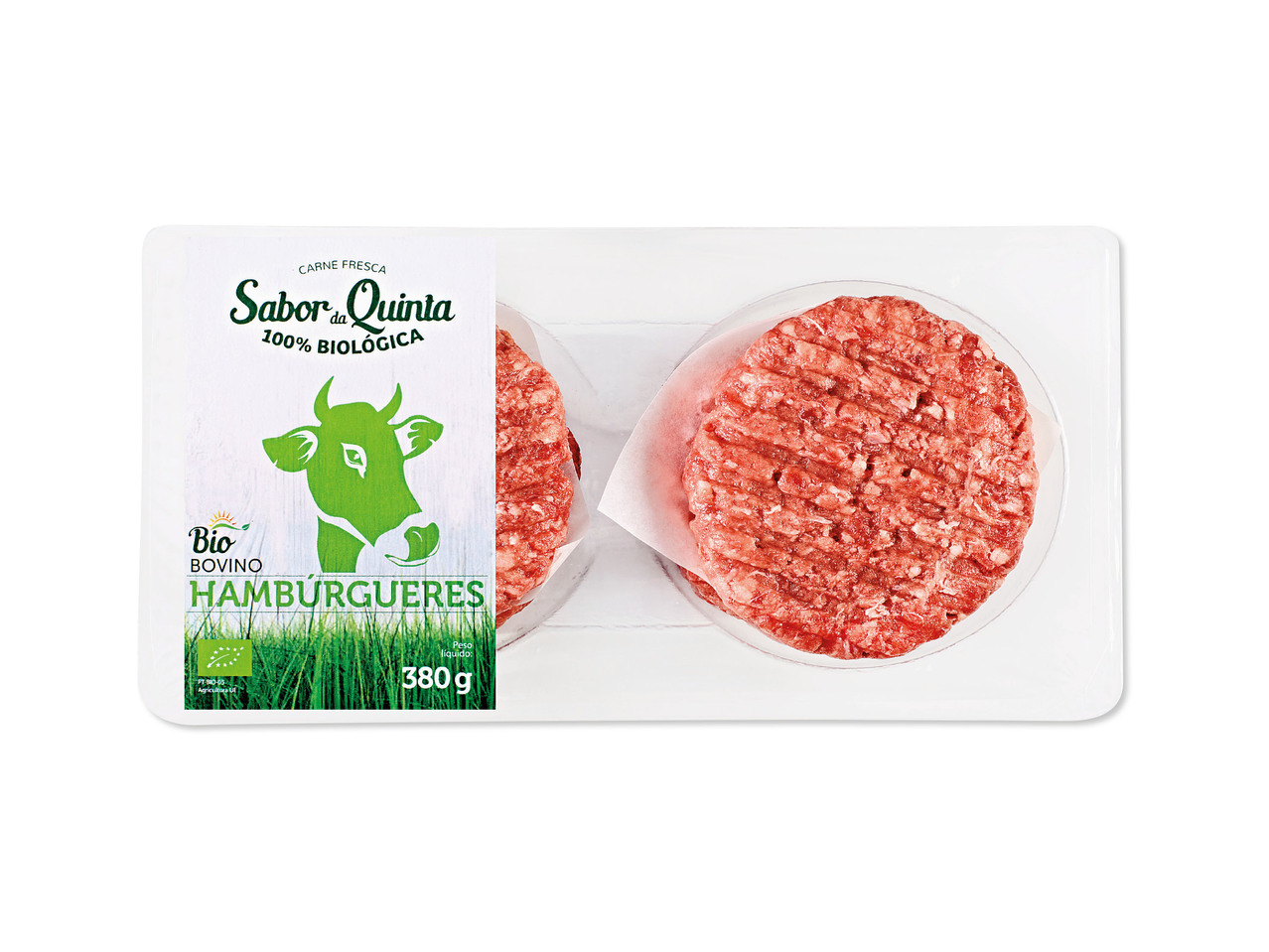 SABOR DA QUINTA(R) Hambúrguer de Bovino Bio