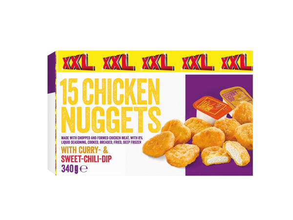 Nuggets med dipp