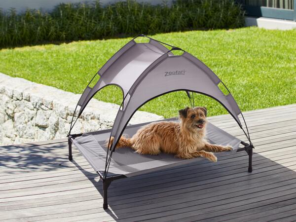 Dog Bed With Sun Shade