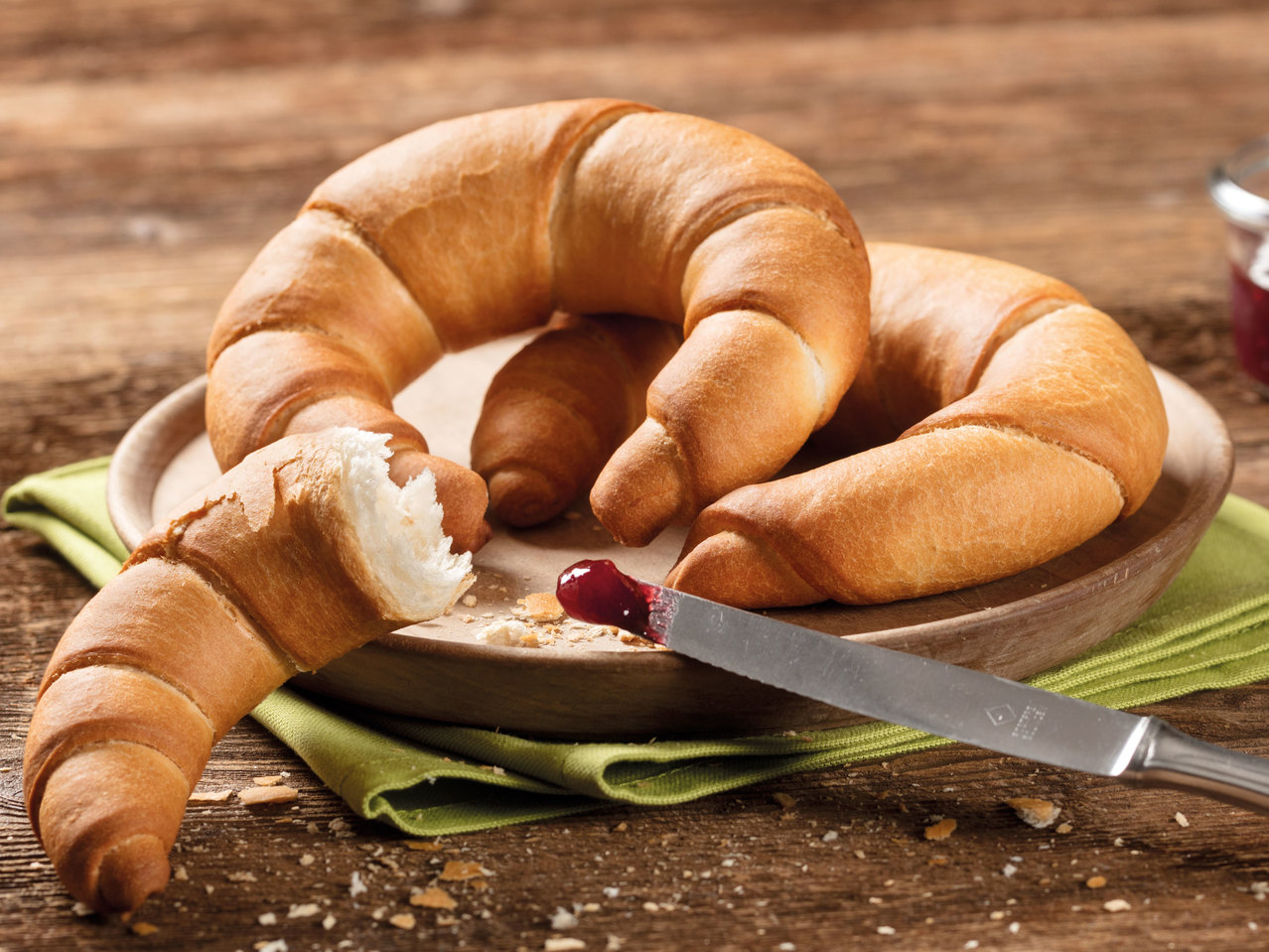 Österreichisches Frühstückskipferl