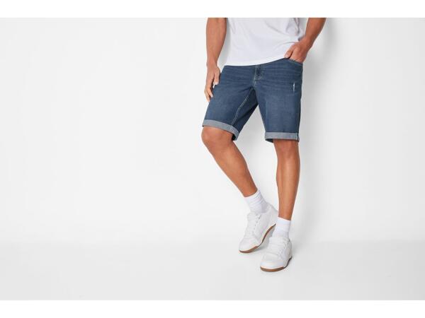 Men's denim shorts