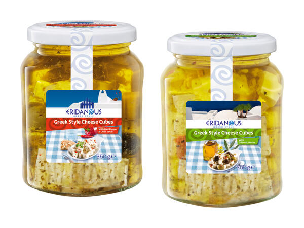 Dés de fromage du berger en bocal
