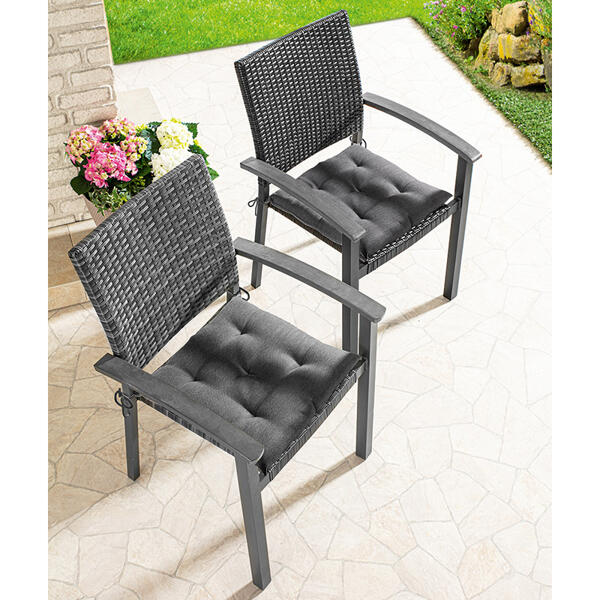 Outdoor-Stuhlkissen 2er-Set