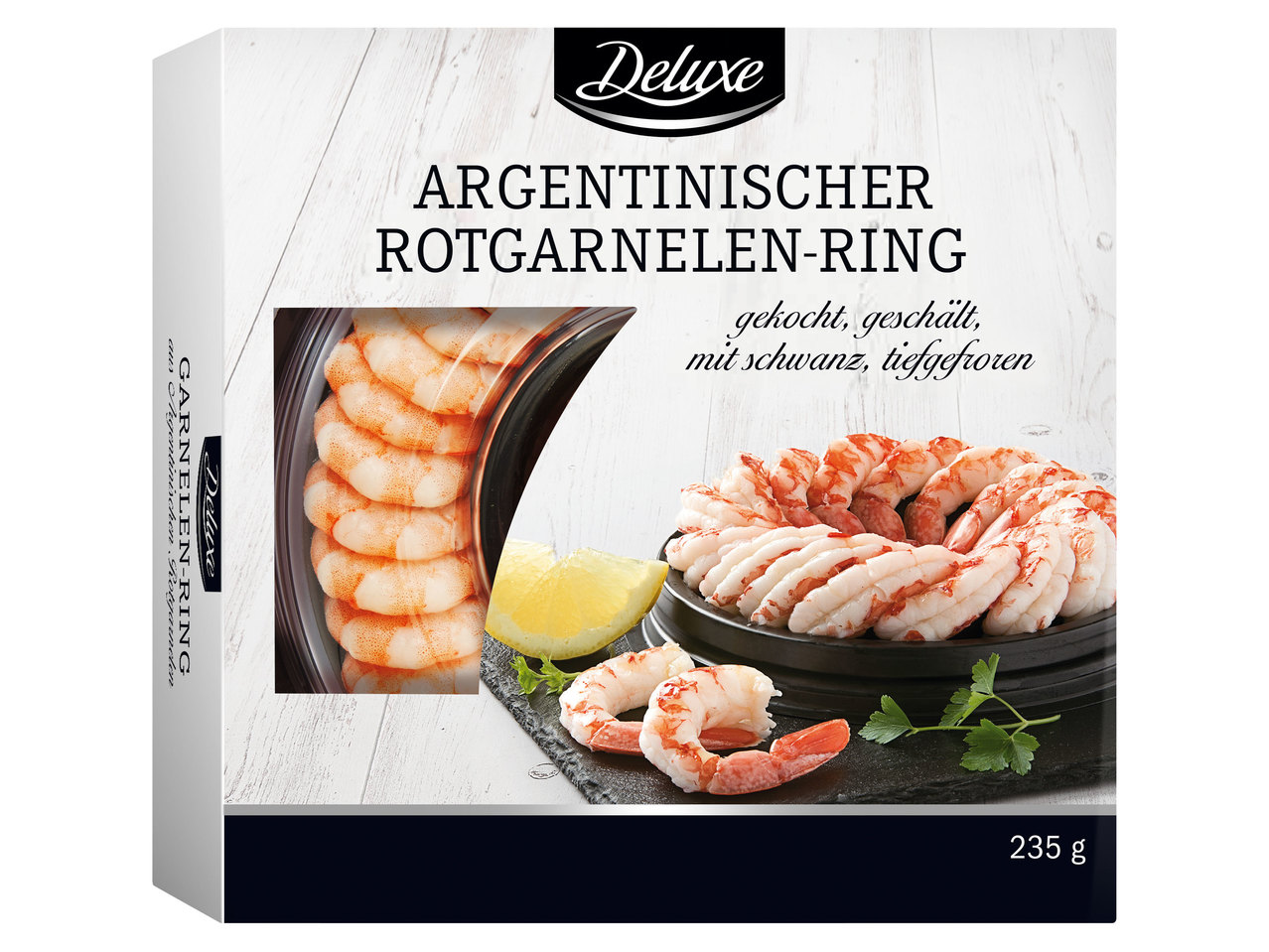 DELUXE Argentinischer Rotgarnelen-Ring