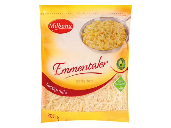 MILBONA Emmentaler gerieben