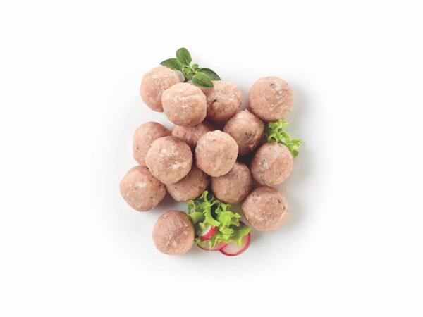 Turkey and pork meatballs
