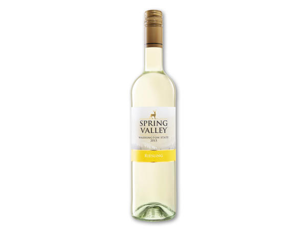 Spring Valley Riesling Washington State1