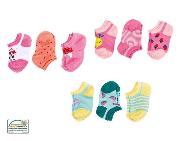 Socquettes, 3 paires