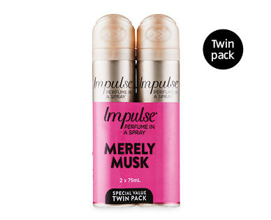 Impulse Body Spray 2 x 75ml
