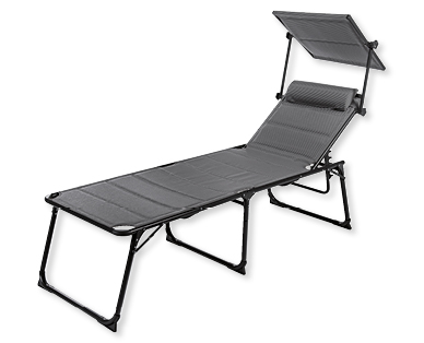 Chaise longue confortable en alu XXL GARDENLINE(R)