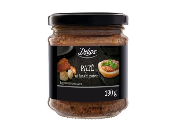 Paté with porcini mushrooms