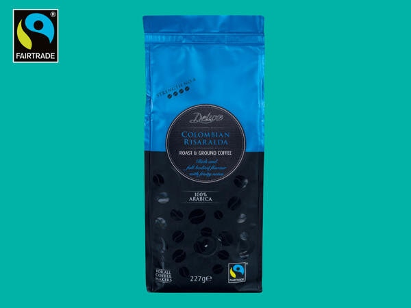 Deluxe Fairtrade Colombian Ground Coffee