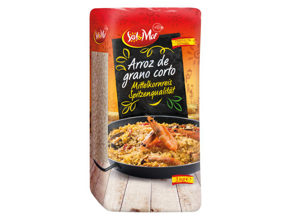 SOL & MAR Arroz de grano corto