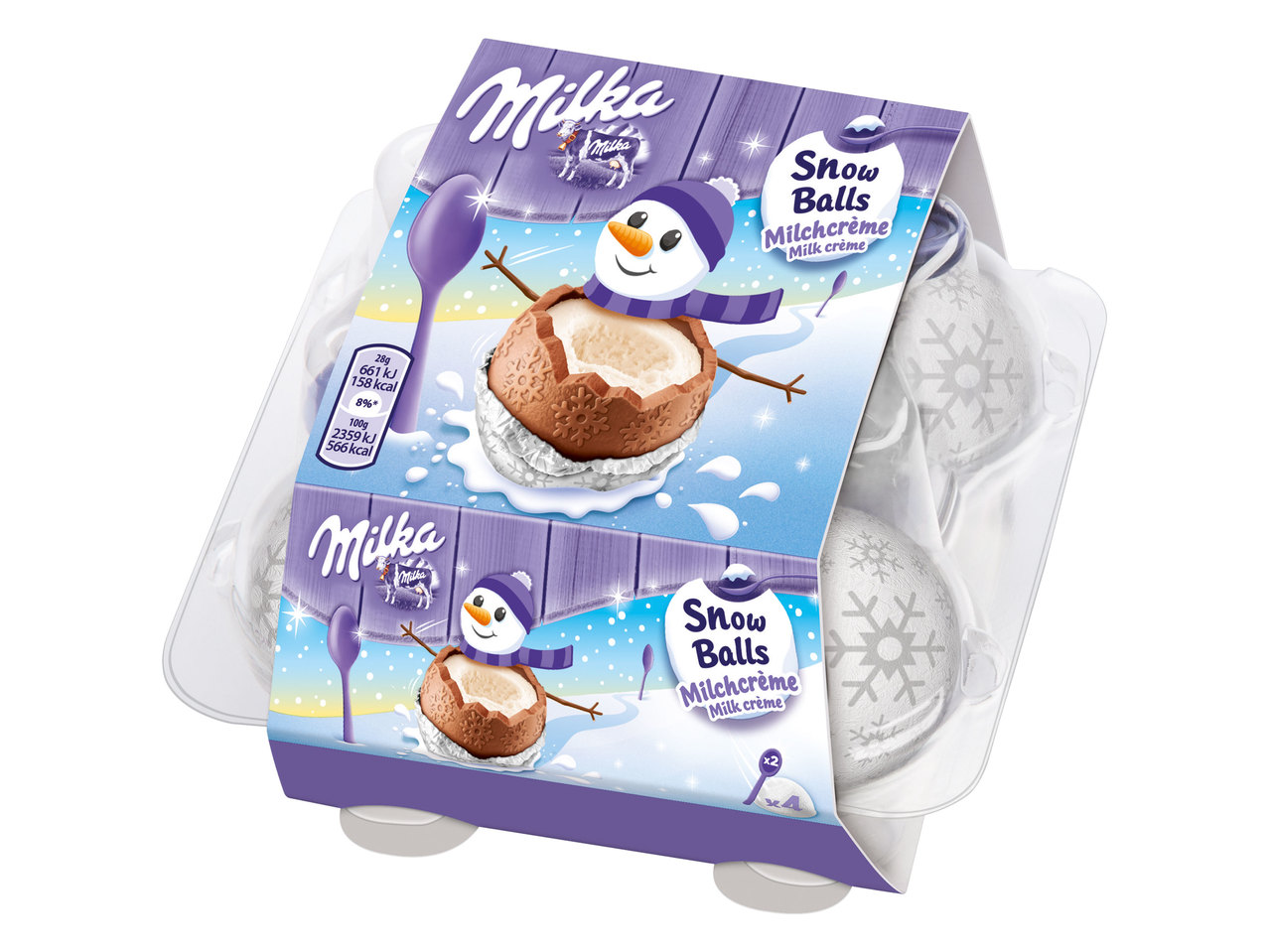MILKA Snowballs