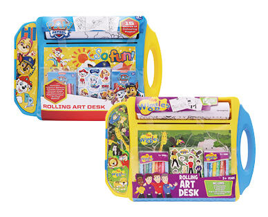 Licensed Mini Activity Backpack or Art Desk Set