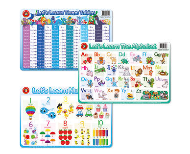 Wall Charts or Learning Desk Mats