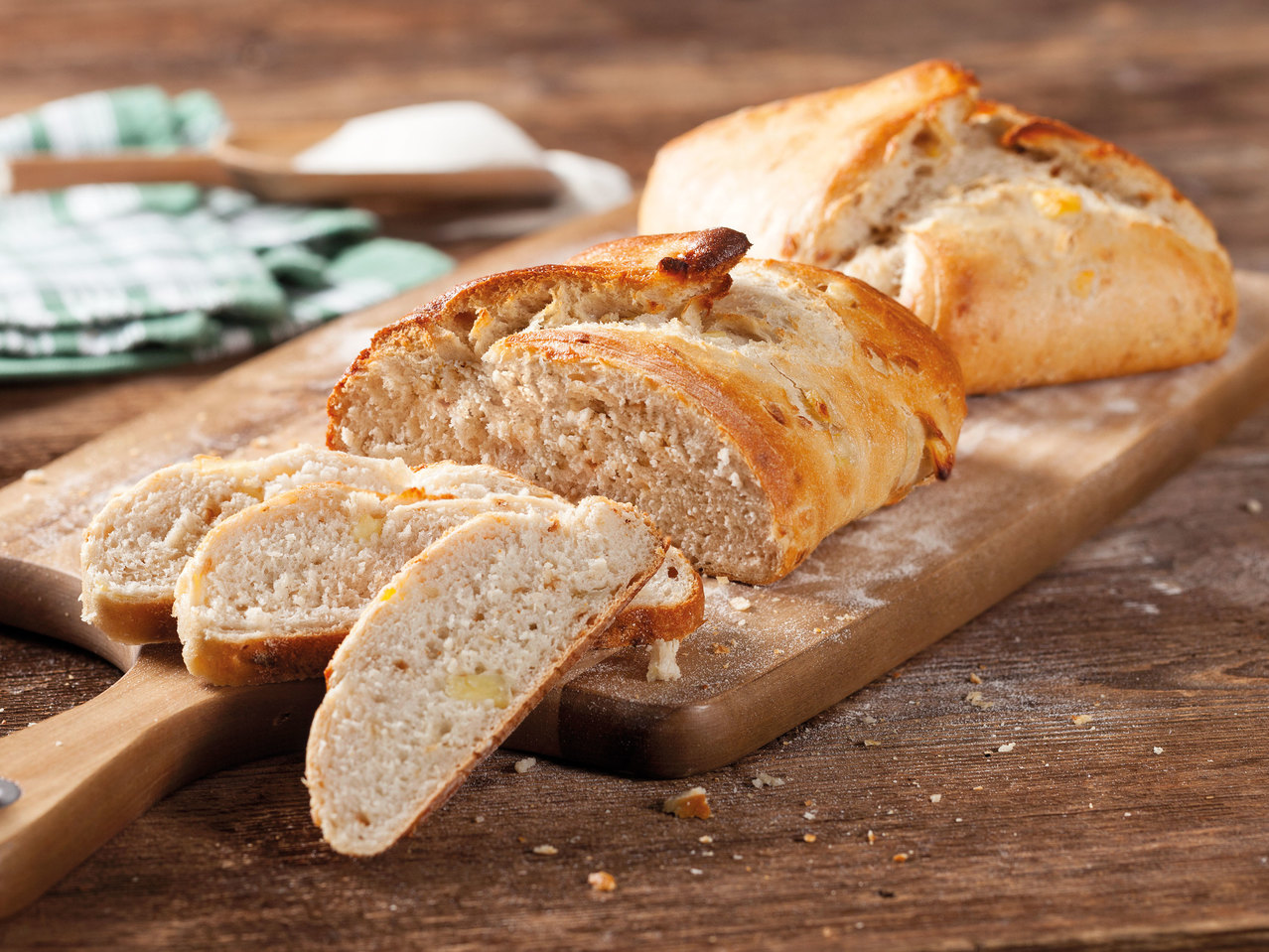 Kartoffelbrot mit Röstzwiebeln