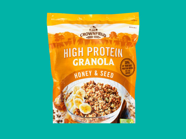 Crownfield High Protein Granola - Lidl - Great Britain - Specials archive