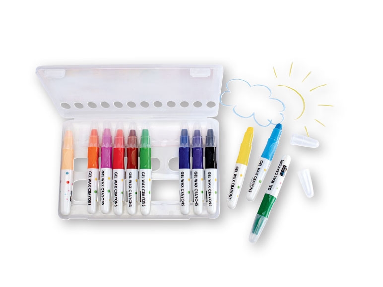 United Office Kids Gel Crayons