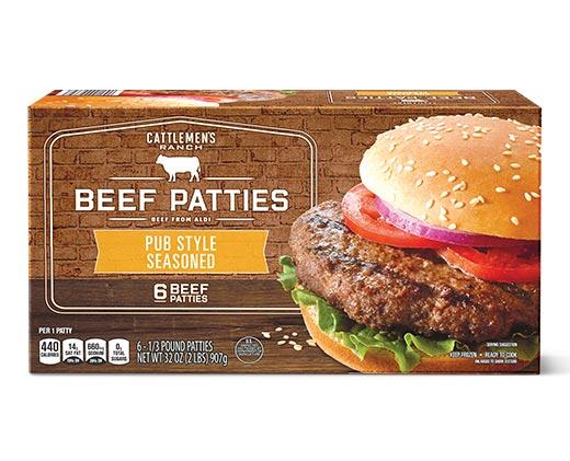 Cattlemen's Ranch Prime Rib or Pub Style Beef Patties