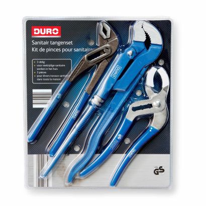 Tangenset voor sanitair, 3-delig