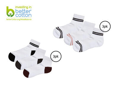 Adult's Fitness Socks 3pk