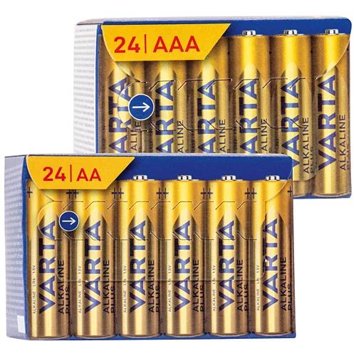 VARTA Piles de marques 24