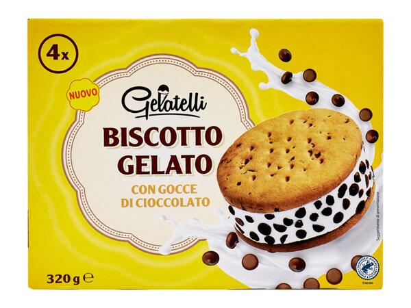 Ice Cream Biscuit Chocolate Drops