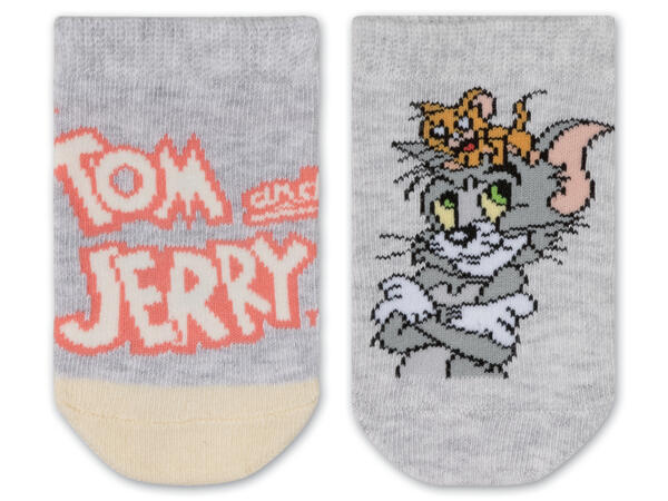 Tom and Jerry™ Kinder Sneakersocken, 2 Paar